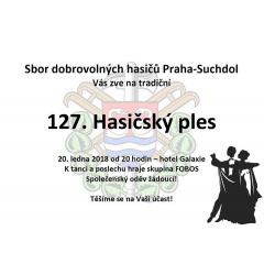 127. Hasičský ples SDH Praha-Suchdol