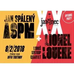 Luboš Soukup Quartet feat Lionel Loueke + Jan Spálený a ASPM