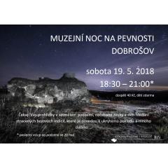Muzejní noc na Pevnosti Dobrošov 2018