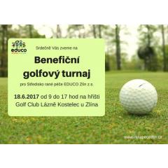 Benefiční golfový turnaj 2017