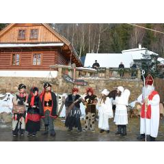 Tradiční Mikuláš v Pohádkové vesničce 2017