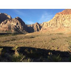 Písovcové hory Red Rocks a skály v Arizoně.