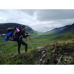 440 kilometrů sám pěšky severskou tundrou