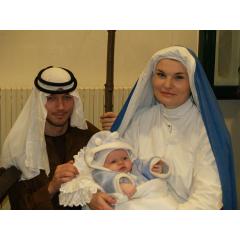 Živý betlém se svatou rodinou a betlémským světlem 2017