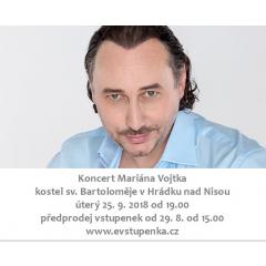 Koncert Mariana Vojtka