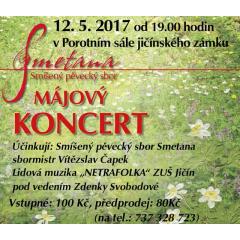 Májový koncert sboru Smetana