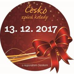 Česko zpívá koledy v Suchdole nad Lužnicí 2017