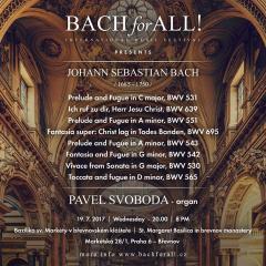 Bach for All! presents Pavel Svoboda