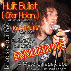 Hulit Bullet - Ofer Holan + Karel Kuliš - akustická punk show