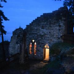 Noční prohlídka hradu Valdštejn 2018