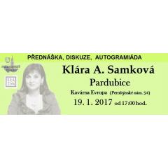 Klára A. Samková - přednáška, diskuze, autogramiáda