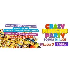 Crazy Minions Party//KONGO dance club Letohrad
