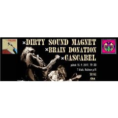 Dirty Sound Magnet /CH/, Brain Donation /IR/, Cascabel /SK/