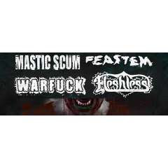 Mastic Scum /AT/, Feastem /FIN/, Warfuck /FRA/, Fleshless /CZ/