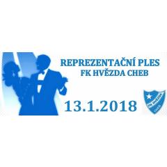 Reprezentační ples FK Hvězda Cheb 2018