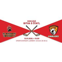 1. Hokejová bitva o Štatl: HC Muni vs. Cavaliers Brno