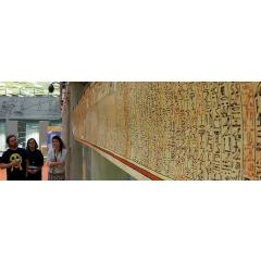 Prozkoumejte Egyptskou knihu mrtvých na celé její délce 31 metrů