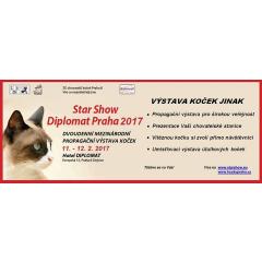 Propagační výstava koček 2017 - Star Show Diplomat Praha