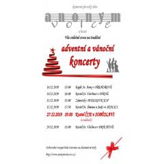 Vánoční koncert Anonym Voice