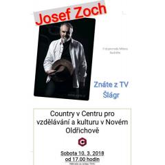 Koncert zpěváka Josefa Zocha