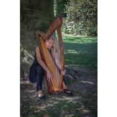 Přivítání jara s harfou Lucie Fajkusové