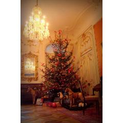 Kouzlo vánočního zámku ve Slatiňanech