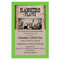 Koncert kapely Rangers + Slaveňáci a Dívčí Trio