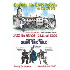 Jazzové odpoledne na hradě Roštejn 2017