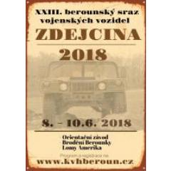 Berounský sraz vojenských vozidel Zdejcina 08.06.2018