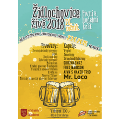 ŽIDLOCHOVICE ŽIVĚ 2018 pivní festival