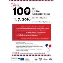 Oslavy 100 let vzniku Československa na zámku v Nové Bystřici