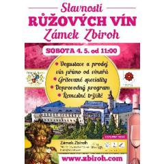 Slavnosti růžových vín na zámku Zbiroh 2019
