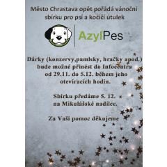 Vánoční sbírka pro AzylPes