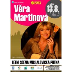 Koncert Věra Martinová - Letní scéna Michalovická Putna