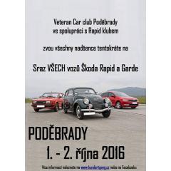 Sraz VŠECH vozů Škoda Rapid a Garde