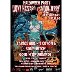 Lucky Hazzard and Sailor Jerry Halloween party 2016