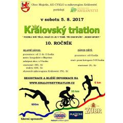 10.ročník Královského triatlonu 2017 v Majetíně