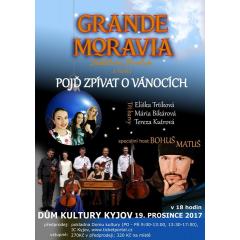 Grande Moravia a hosté - vánoční koncert 2017