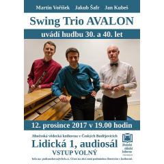 Swing Trio Avalon - hudba 30. a 40. let