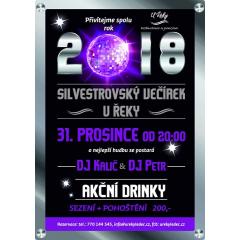 Silvestrovský večírek U ŘEKY 2017
