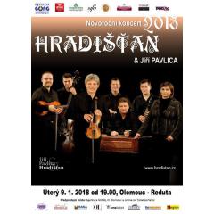 Novoroční koncert Hradišťanu s Jiřím Pavlicou