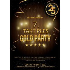 7. Takt ples - "Gold párty"