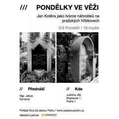 Jan Kotěra jako tvůrce náhrobků na pražských hřbitovech