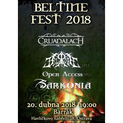 Beltinefest Ostrava: Cruadalach, Helroth, Open Access, Sarkonia 2018