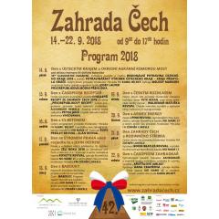 Zahrada Čech 2018 program