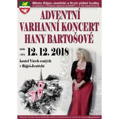 Adventní koncert Hany Bartošové
