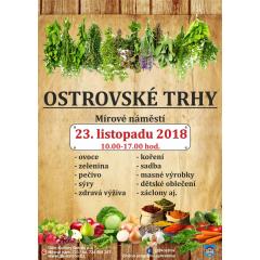 OSTROVSKÉ TRHY 23 listopad 2018