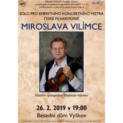 Sólo pro houslistu Miroslava Vilímce