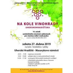 Na kole vinohrady Uherskohradišťska 27. 4. 2019