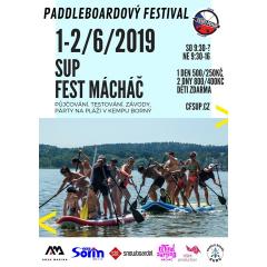 SUP Fest Mácháč - paddleboardový festival na pláži